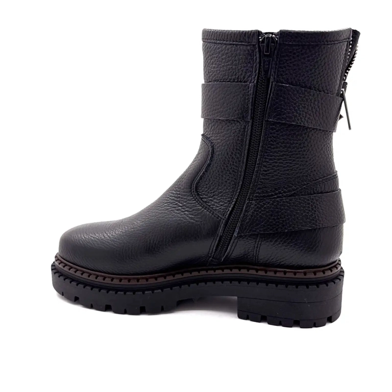 Ivoire 1842 Couro Preto Ivoire Chaussures