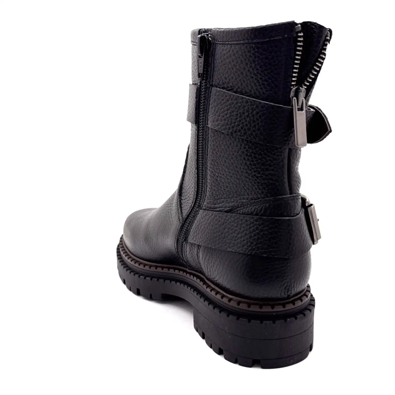 Ivoire 1842 Couro Preto Ivoire Chaussures