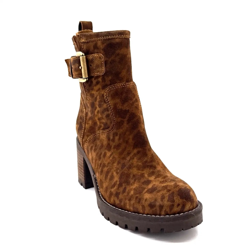 Minka Jaune Daim Léo Camel Ivoire Chaussures