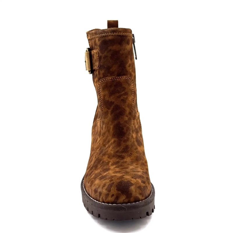 Minka Geel Suède Leo Camel Ivoire Chaussures