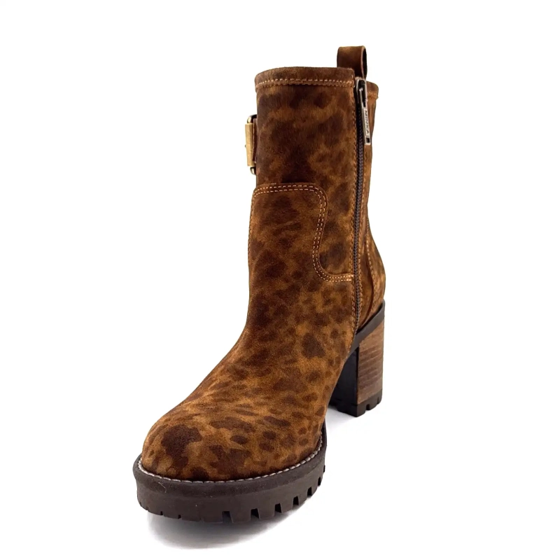 Minka Geel Suède Leo Camel Ivoire Chaussures