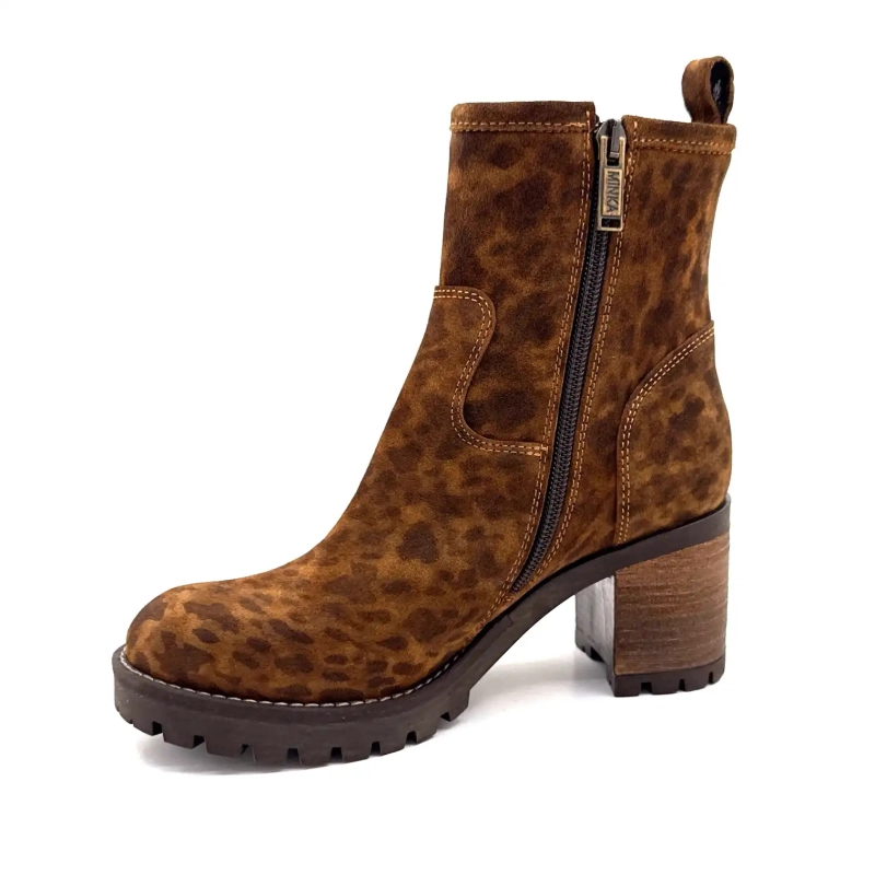 Minka sárga velúr Leo Camel Ivoire Chaussures