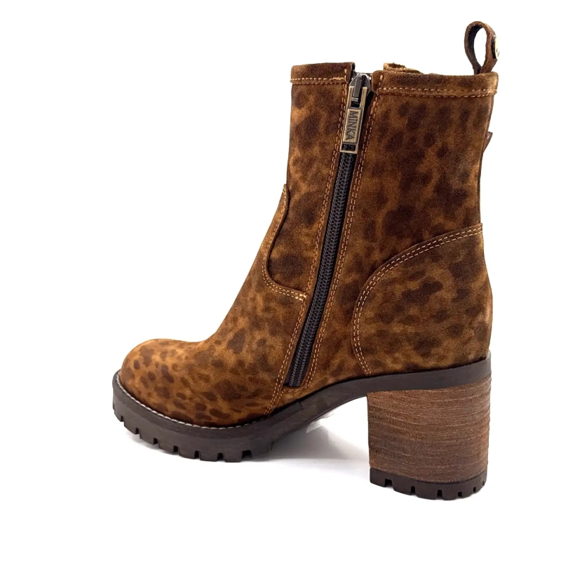 Minka Jaune Daim Léo Camel Ivoire Chaussures