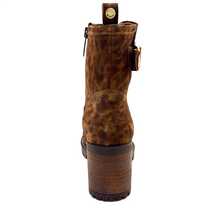 Minka sárga velúr Leo Camel Ivoire Chaussures