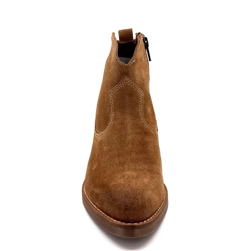 MKD April Daim Olio Etoile Doré Ivoire Chaussures