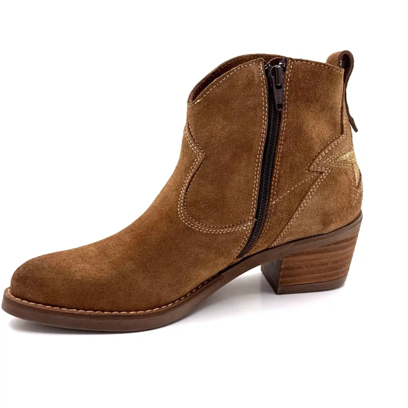 MKD April Ante Olio Estrella Oro Ivoire Chaussures