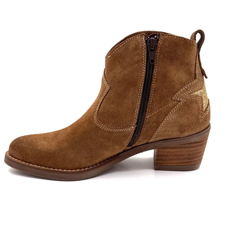 MKD april suède Olio Star goud Ivoire Chaussures