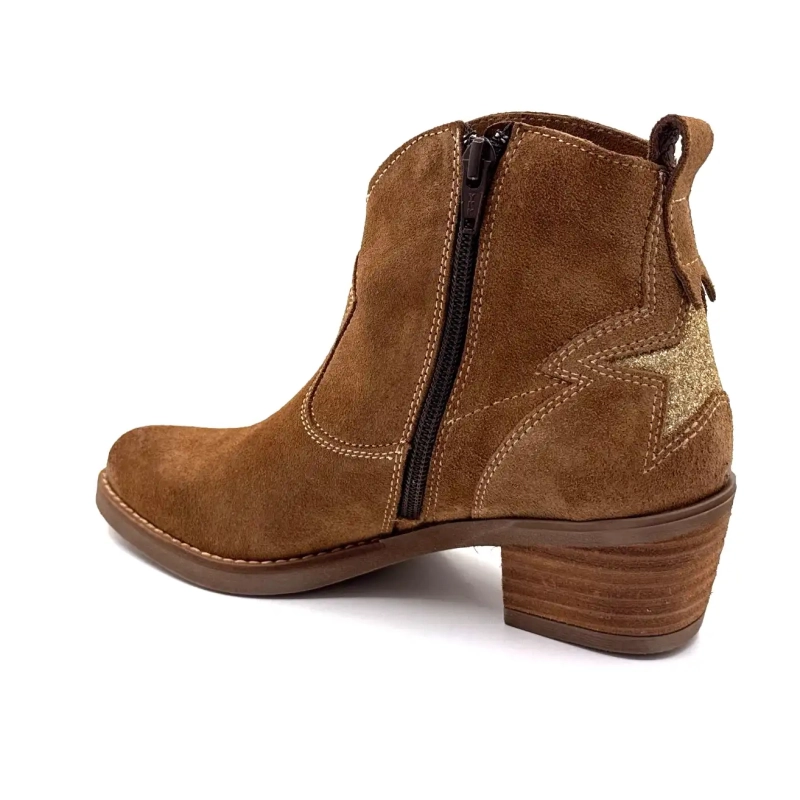 MKD april suède Olio Star goud Ivoire Chaussures