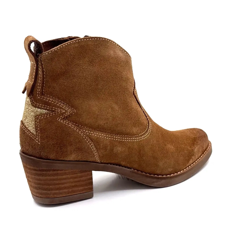 MKD april suède Olio Star goud Ivoire Chaussures