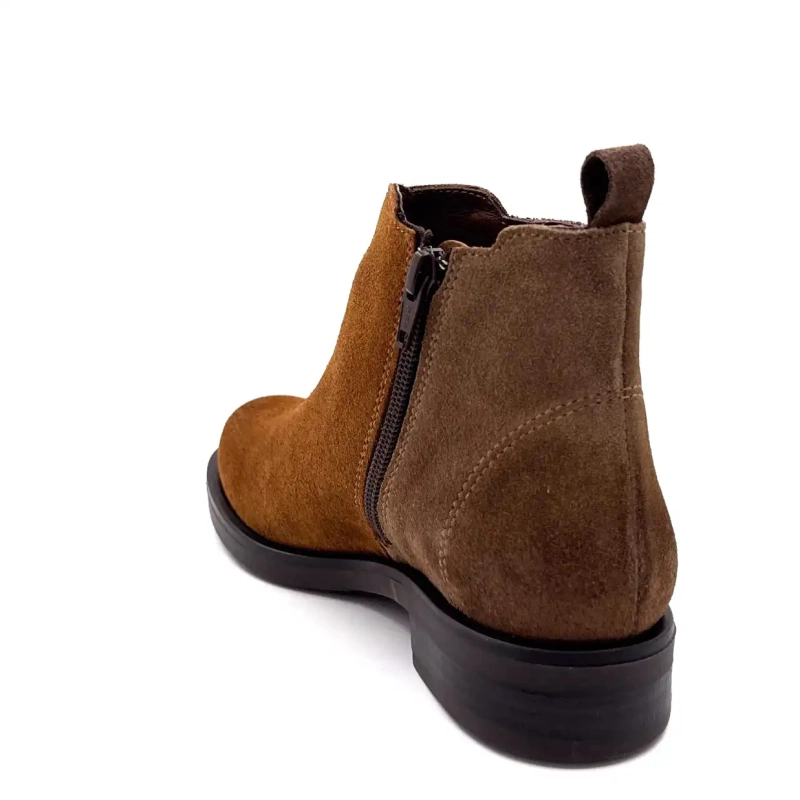 MKD Dao Glitter & Suede Camel & Taupe Ivoire Chaussures