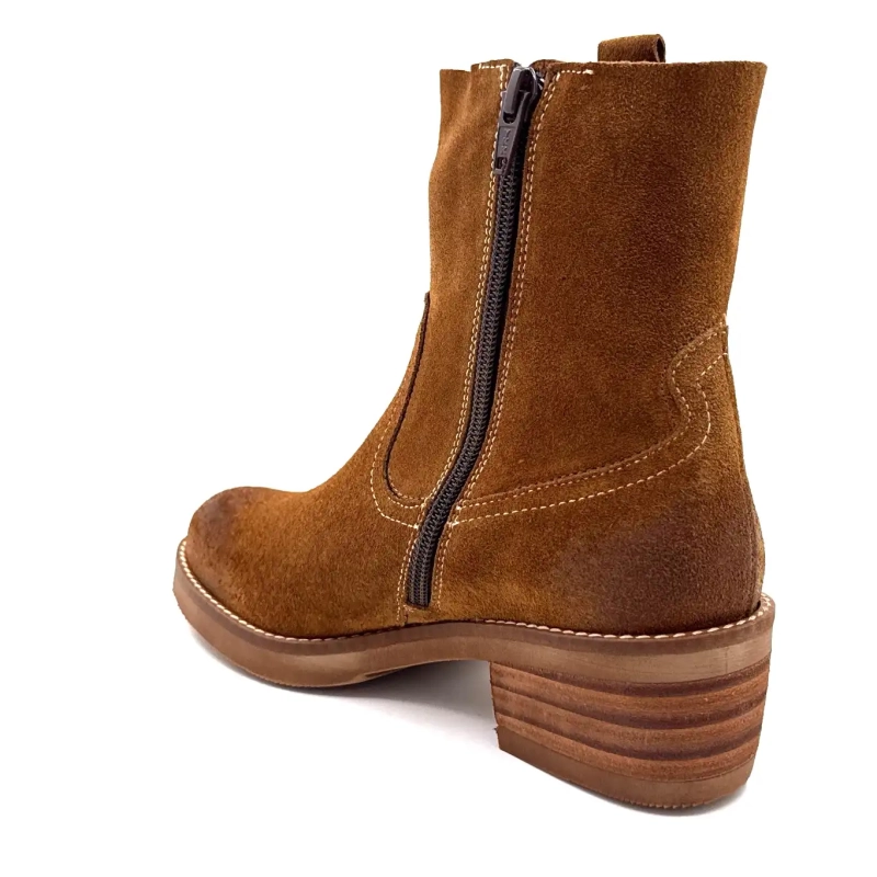 MKD Lazaro Daim Camel Ivoire Chaussures