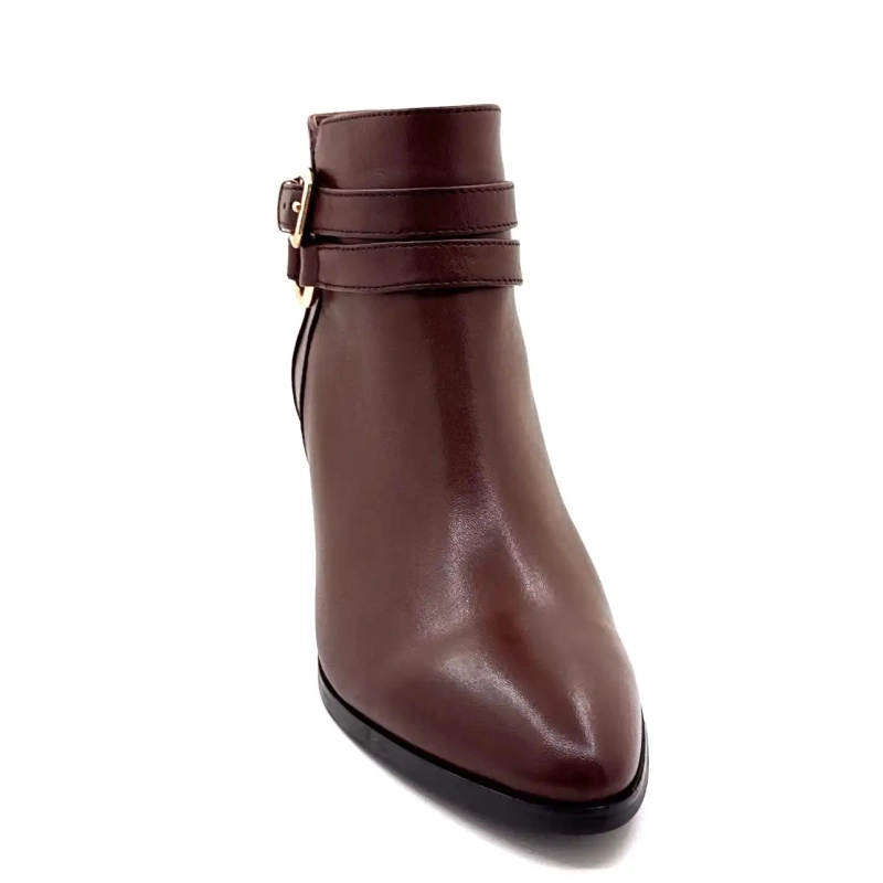 Regarde Le Ciel Taylor 45 Cuir Marron Ivoire Chaussures