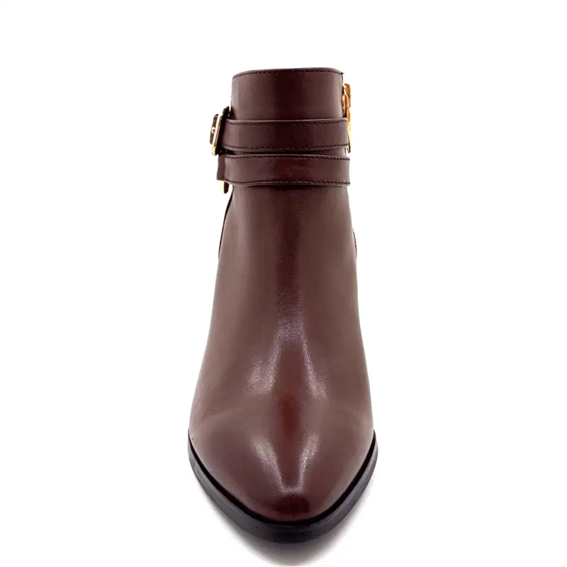 Regarde Le Ciel Taylor 45 Cuir Marron Ivoire Chaussures