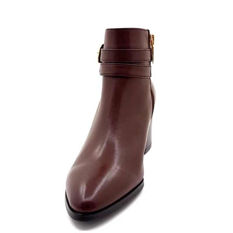 Regarde Le Ciel Taylor 45 Brown Leather Ivoire Chaussures