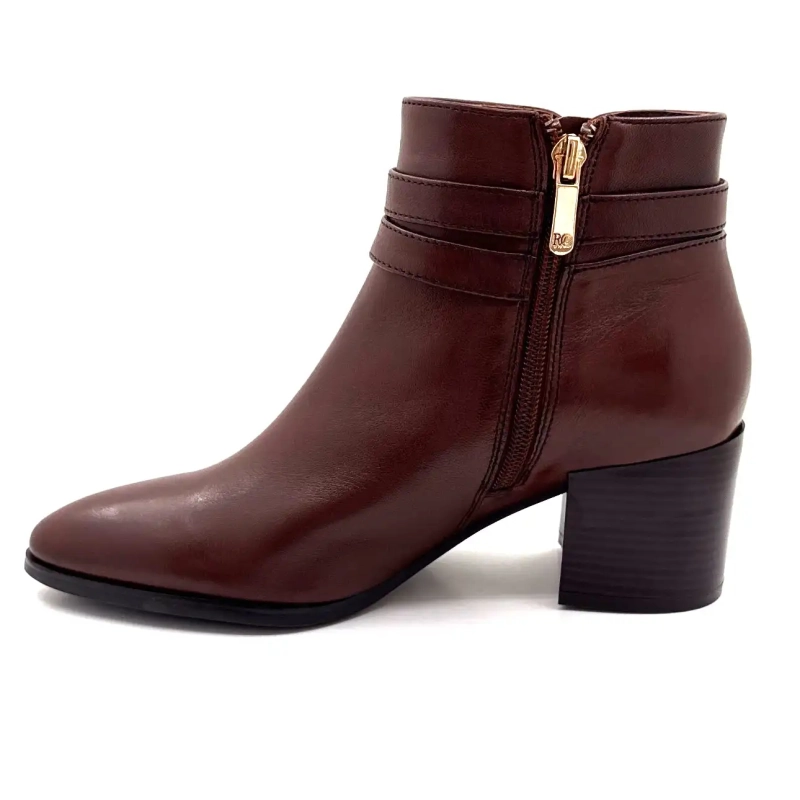 Regarde Le Ciel Taylor 45 barna bőrcipőt Ivoire Chaussures