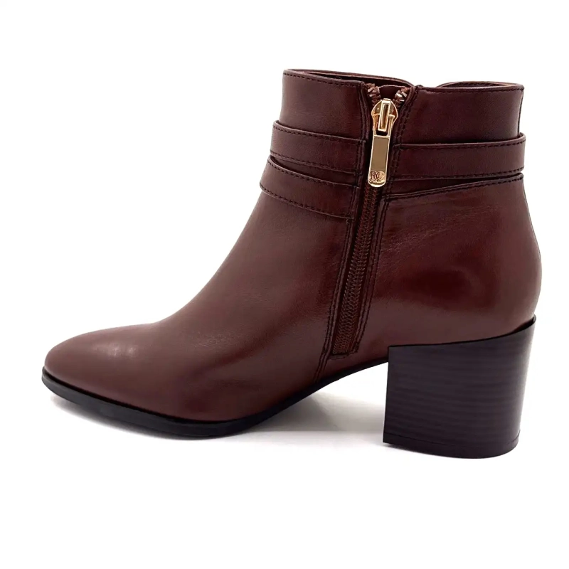 Regarde Le Ciel Taylor 45 Brown Leather Ivoire Chaussures