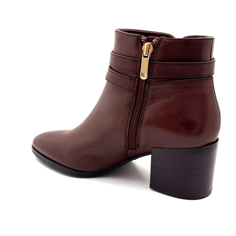 Regarde Le Ciel Taylor 45 barna bőrcipőt Ivoire Chaussures