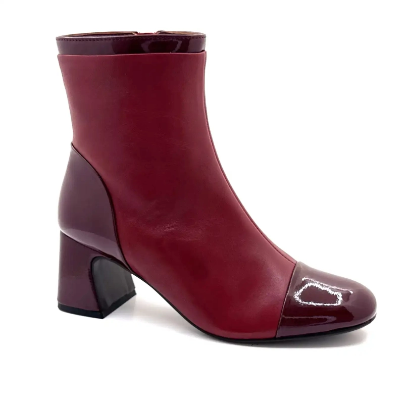 Regarde Le Ciel Mya 01 Bordeaux skinn Ivoire Chaussures