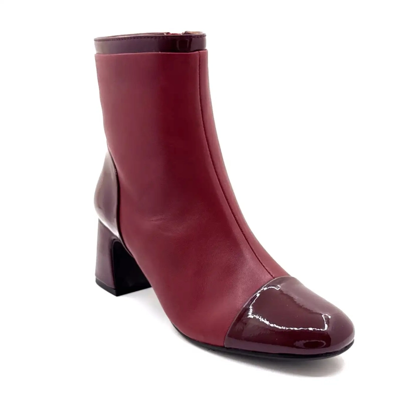 Regarde Le Ciel Mya 01 Μπορντό Δέρμα Ivoire Chaussures