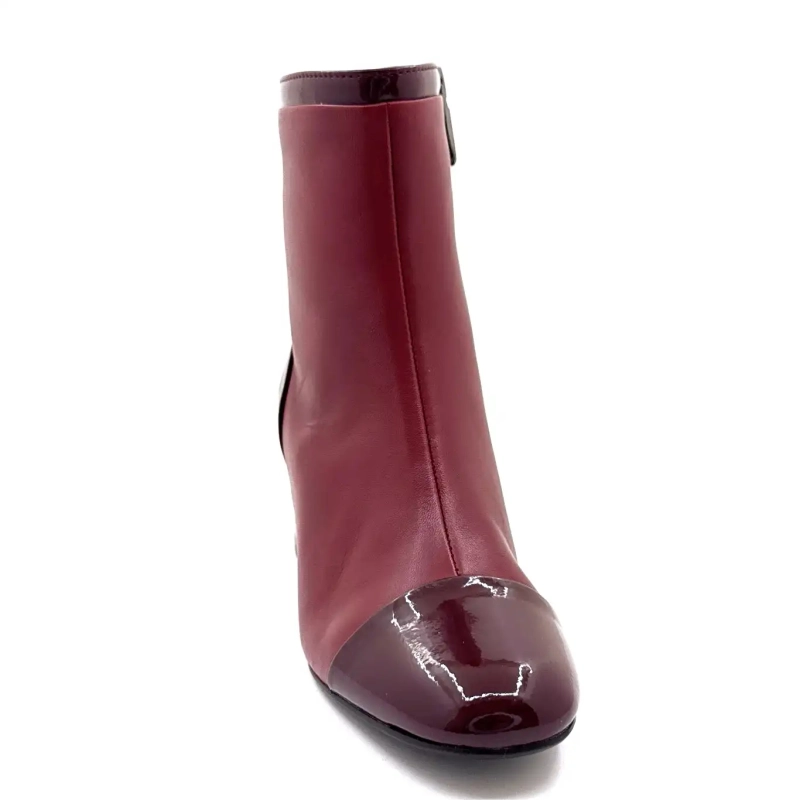 Regarde Le Ciel Mya 01 Bordeaux bőrcipőt! Ivoire Chaussures