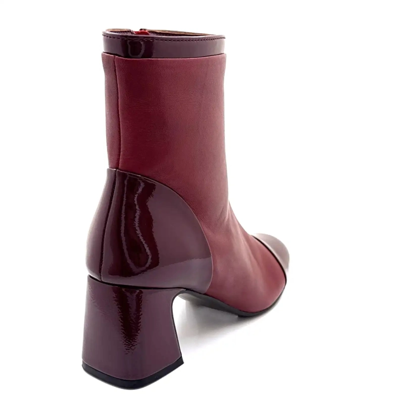 Regarde Le Ciel Mya 01 Bordeaux bőrcipőt! Ivoire Chaussures