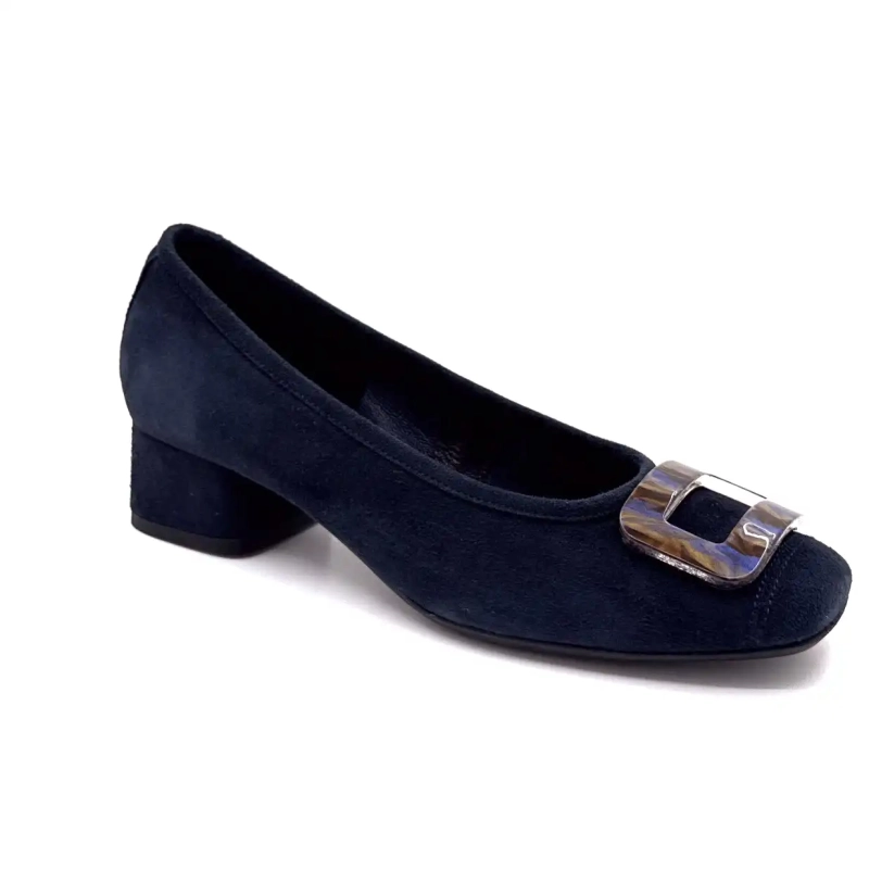 Reqins Kornelia Mocka Marinblå Ivoire Chaussures