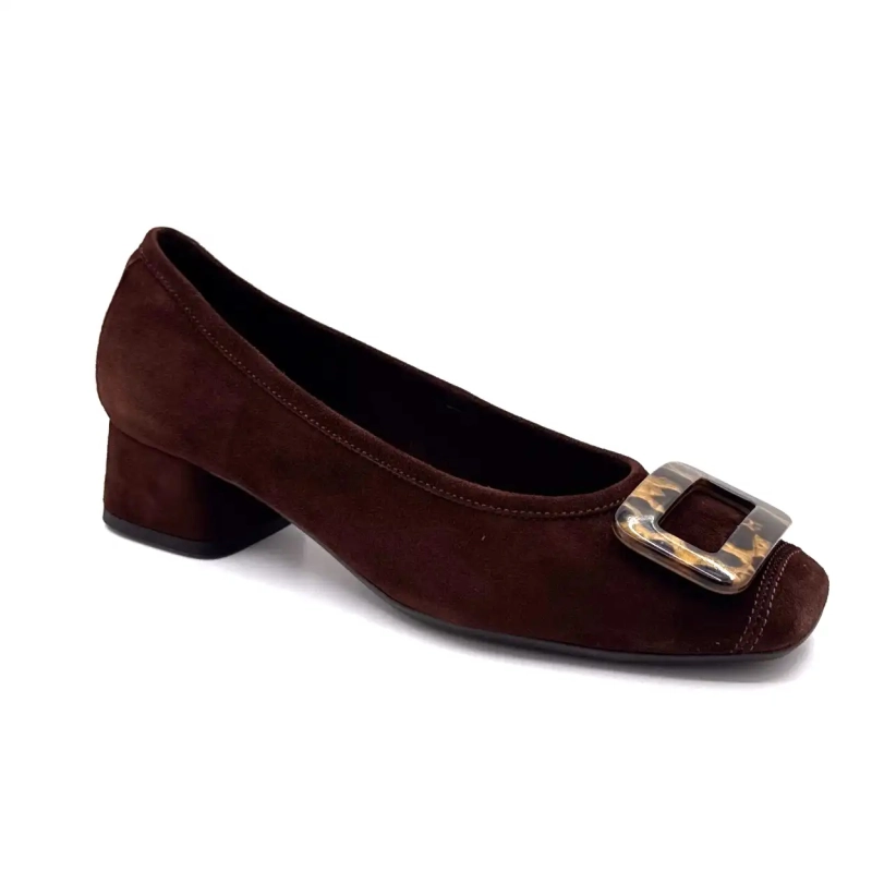 Reqins Kornelia Mocka Brun Ivoire Chaussures