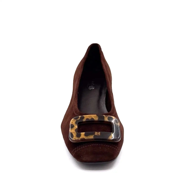 Reqins Kornelia Mocka Brun Ivoire Chaussures