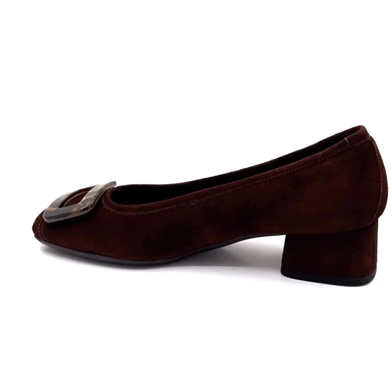 Reqins Kornelia Wildleder Braun Ivoire Chaussures