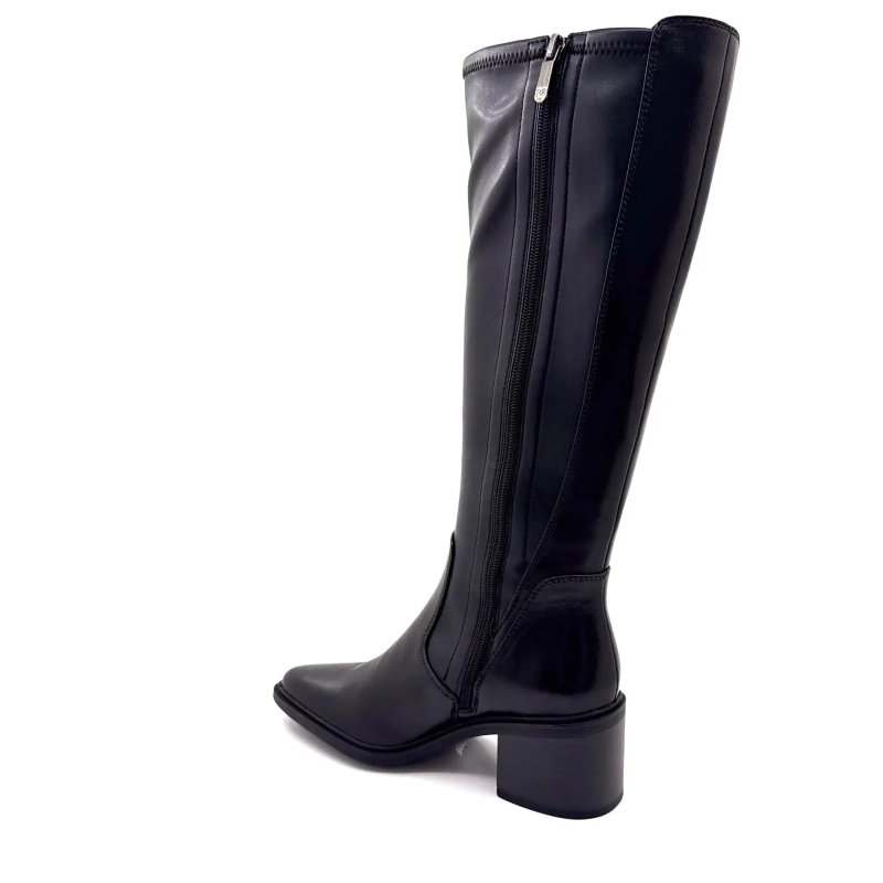 Regarde Le Ciel Elettra 04 Cuero Negro Ivoire Chaussures