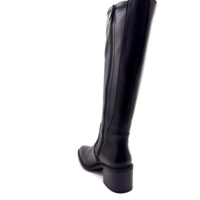 Regarde Le Ciel Elettra 04 Μαύρο Δερμάτινο Ivoire Chaussures