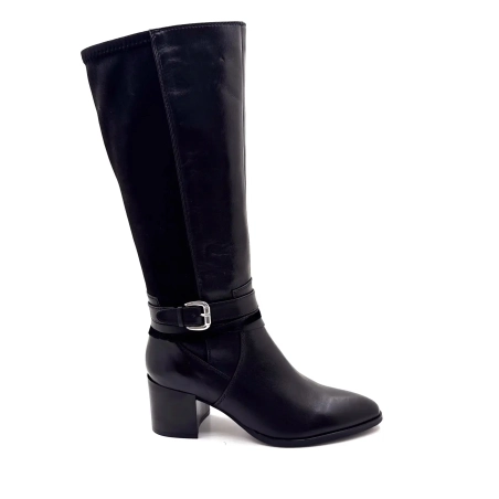 Regarde Le Ciel Taylor 46 Black Leather an Ivoire Chaussures