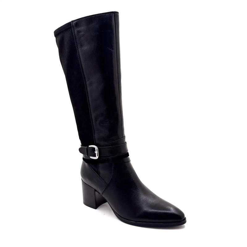 Regarde Le Ciel Taylor 46 Black Leather an Ivoire Chaussures