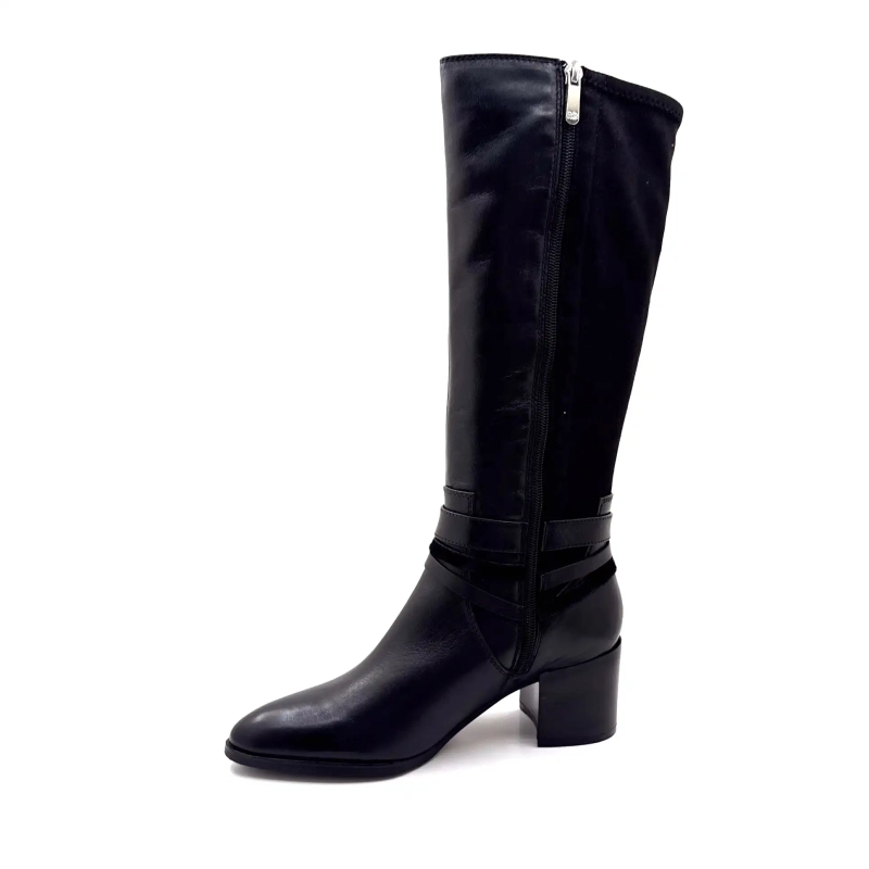 Regarde Le Ciel Taylor 46 Couro Preto Ivoire Chaussures