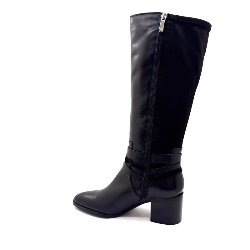 Regarde Le Ciel Taylor 46 Couro Preto Ivoire Chaussures