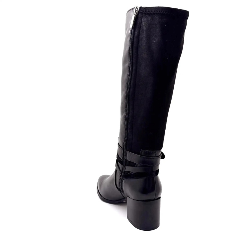 Regarde Le Ciel Taylor 46 Couro Preto Ivoire Chaussures