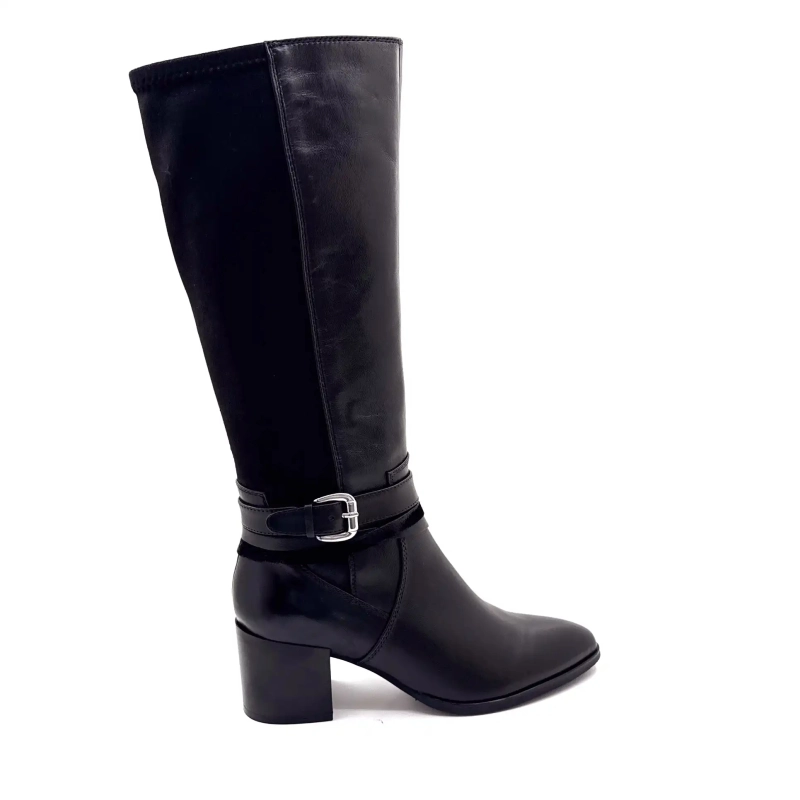 Regarde Le Ciel Taylor 46 Couro Preto Ivoire Chaussures