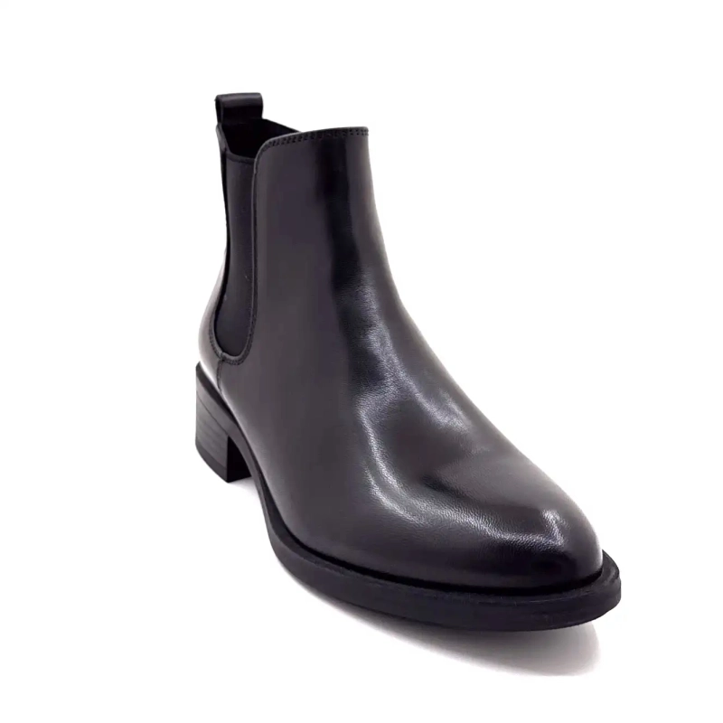 Regarde Le Ciel Tessy 01 in pelle nera Ivoire Chaussures