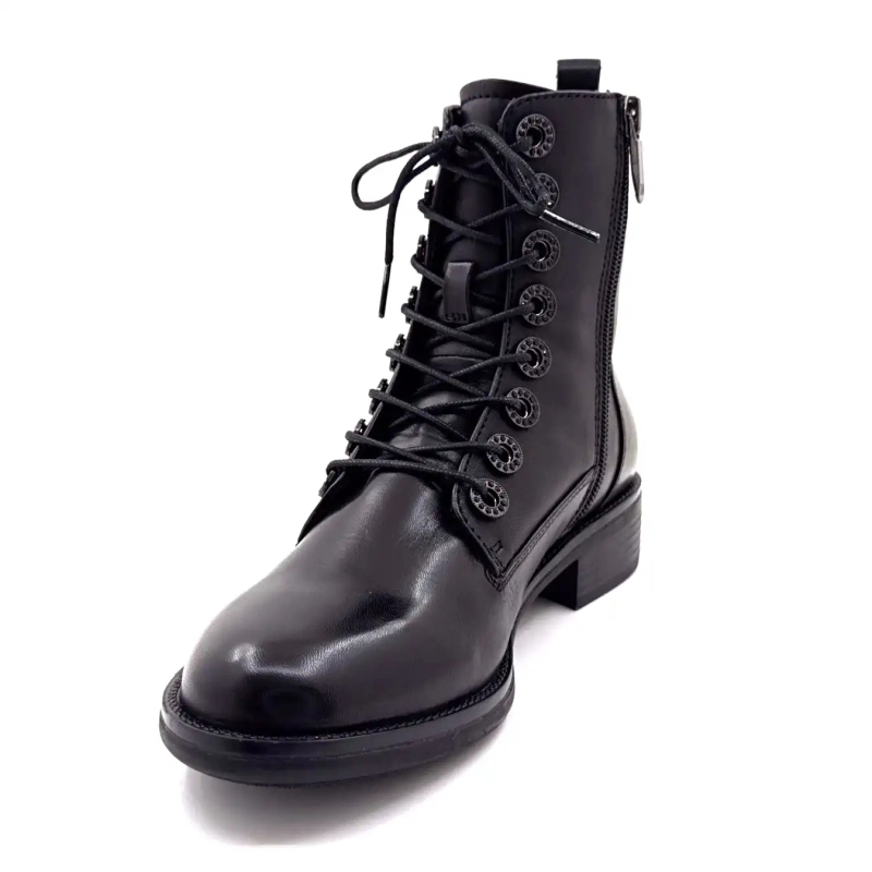 Regarde Le Ciel Roxana 49 Cuir Noir Ivoire Chaussures