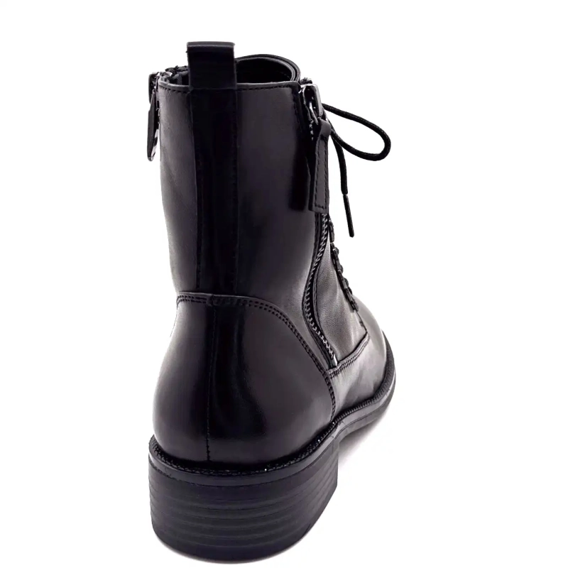 Regarde Le Ciel Roxana 49 Μαύρο Δερμάτινο Ivoire Chaussures