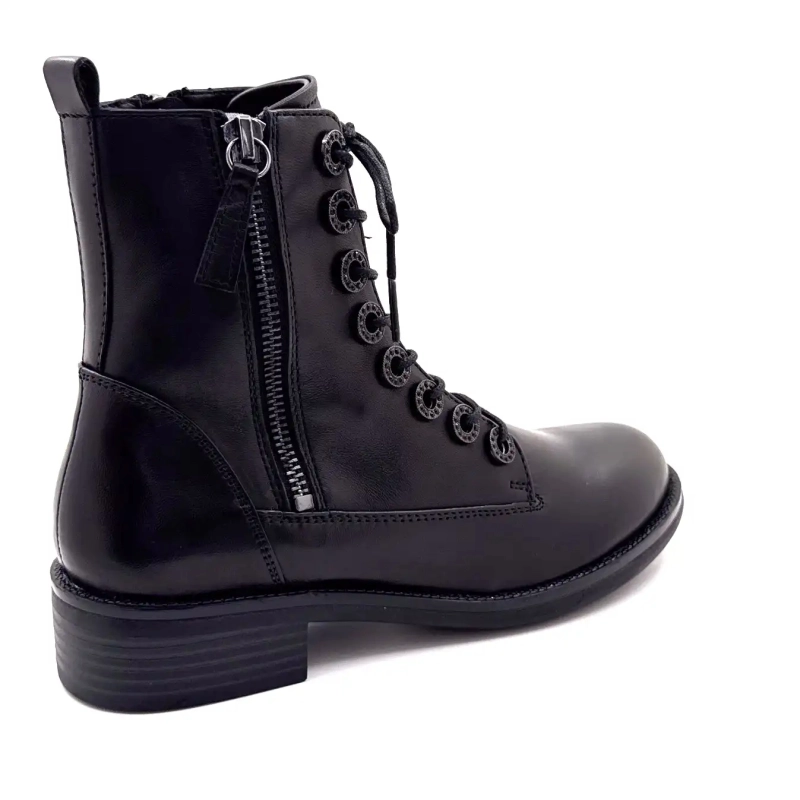 Regarde Le Ciel Roxana 49 fekete bőrcipőt Ivoire Chaussures