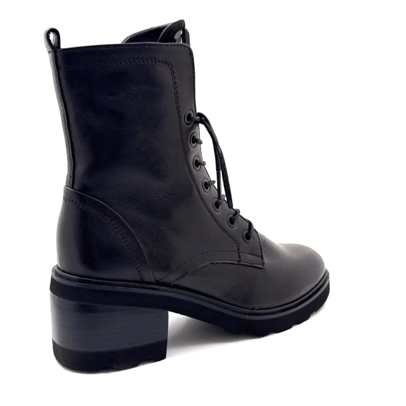 Regarde Le Ciel Marcy 01 din piele neagră Ivoire Chaussures