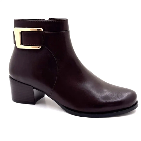 Regarde Le Ciel Jolene 27 din piele maro Ivoire Chaussures