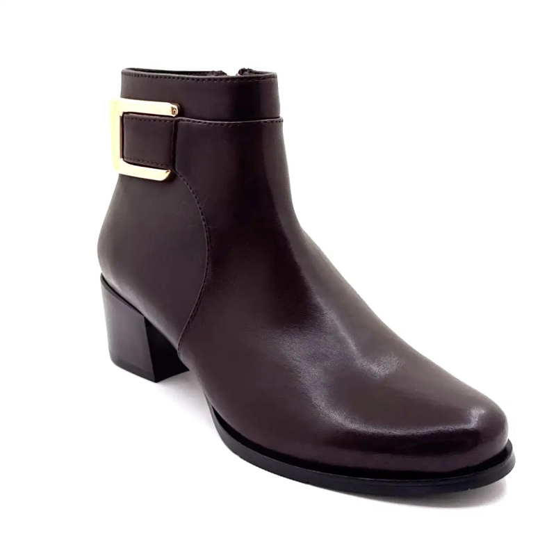 Regarde Le Ciel Jolene 27 Cuero Marrón Ivoire Chaussures