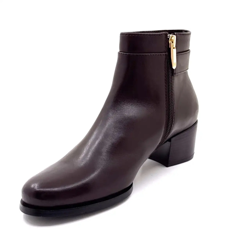 Regarde Le Ciel Jolene 27 Cuir Marron Ivoire Chaussures