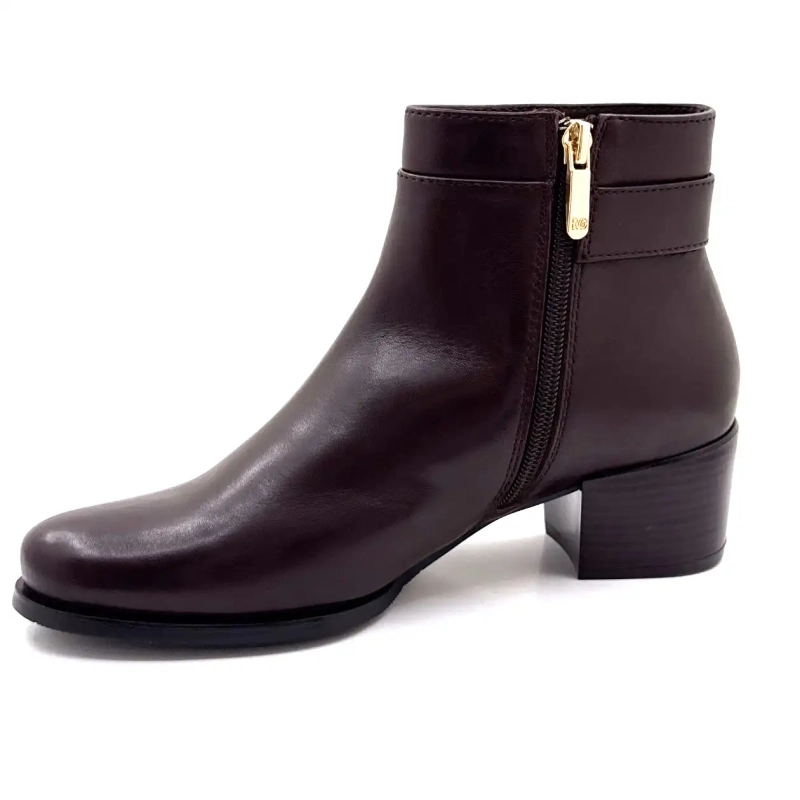 Regarde Le Ciel Jolene 27 Cuero Marrón Ivoire Chaussures