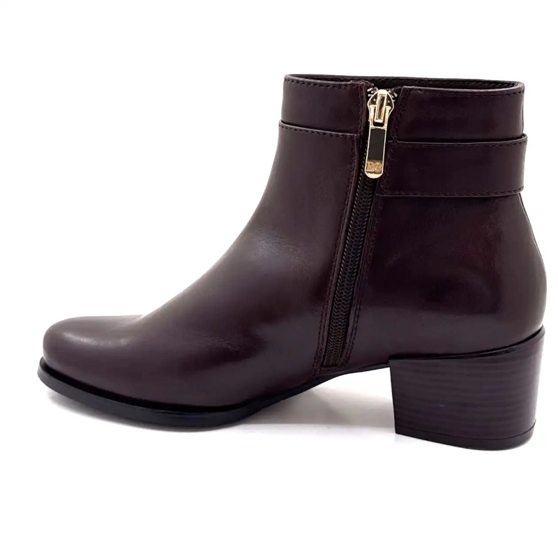 Regarde Le Ciel Jolene 27 Couro Marrom Ivoire Chaussures