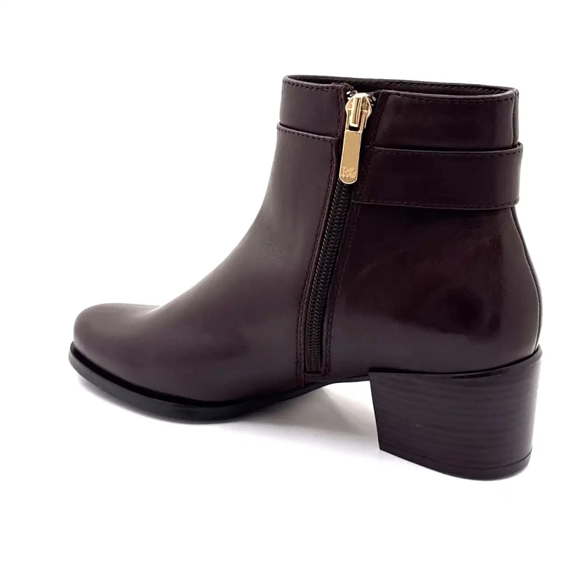 Regarde Le Ciel Jolene 27 Cuero Marrón Ivoire Chaussures