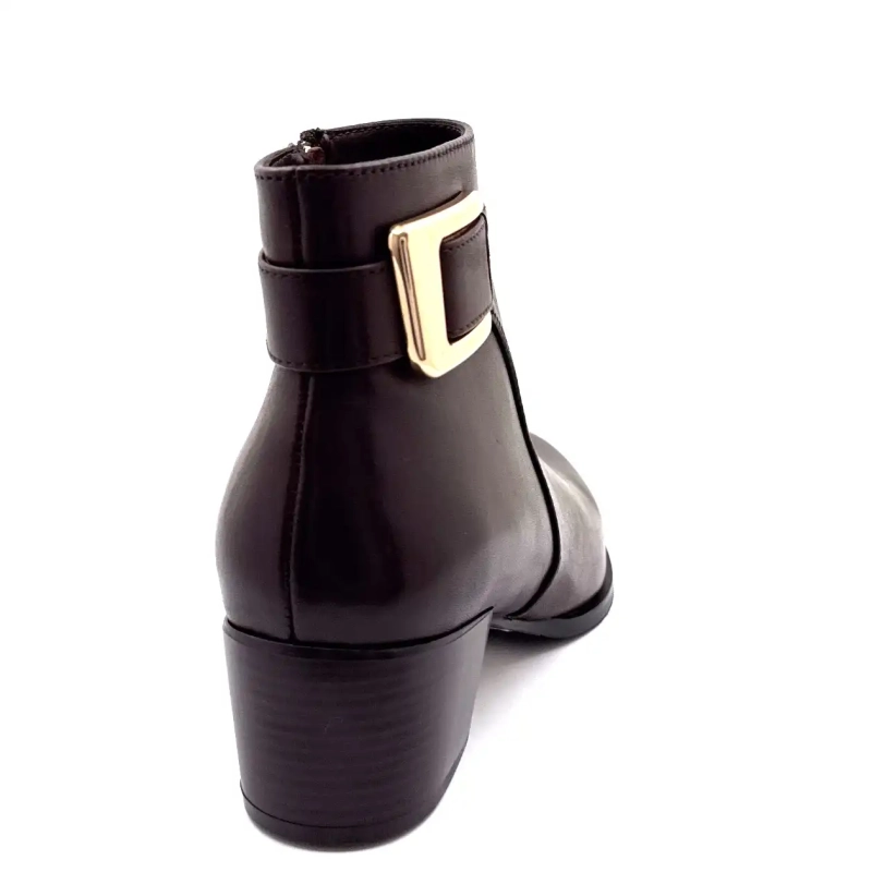 Regarde Le Ciel Jolene 27 Cuero Marrón Ivoire Chaussures