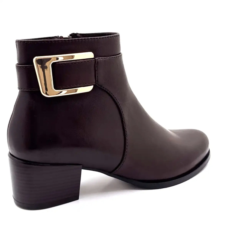 Regarde Le Ciel Jolene 27 brunt skinn Ivoire Chaussures